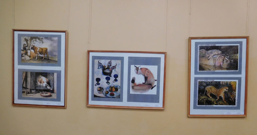 Выставка репродукций с картин художников-анималистов
