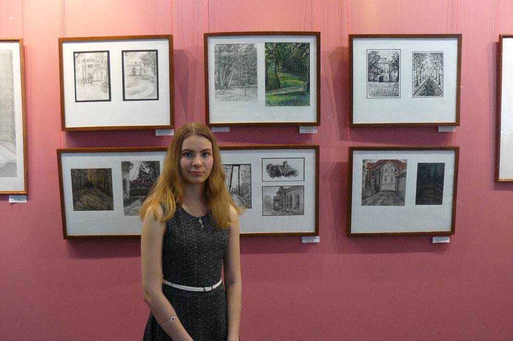 "Моя первая выставка" - Малёва Анна